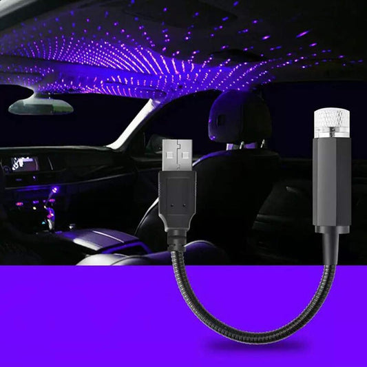LED Car Roof Star Night Light Projector - Transform Your Drive Into a Magical Experience